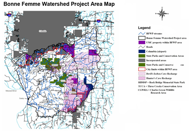 Watershed Project Area Map